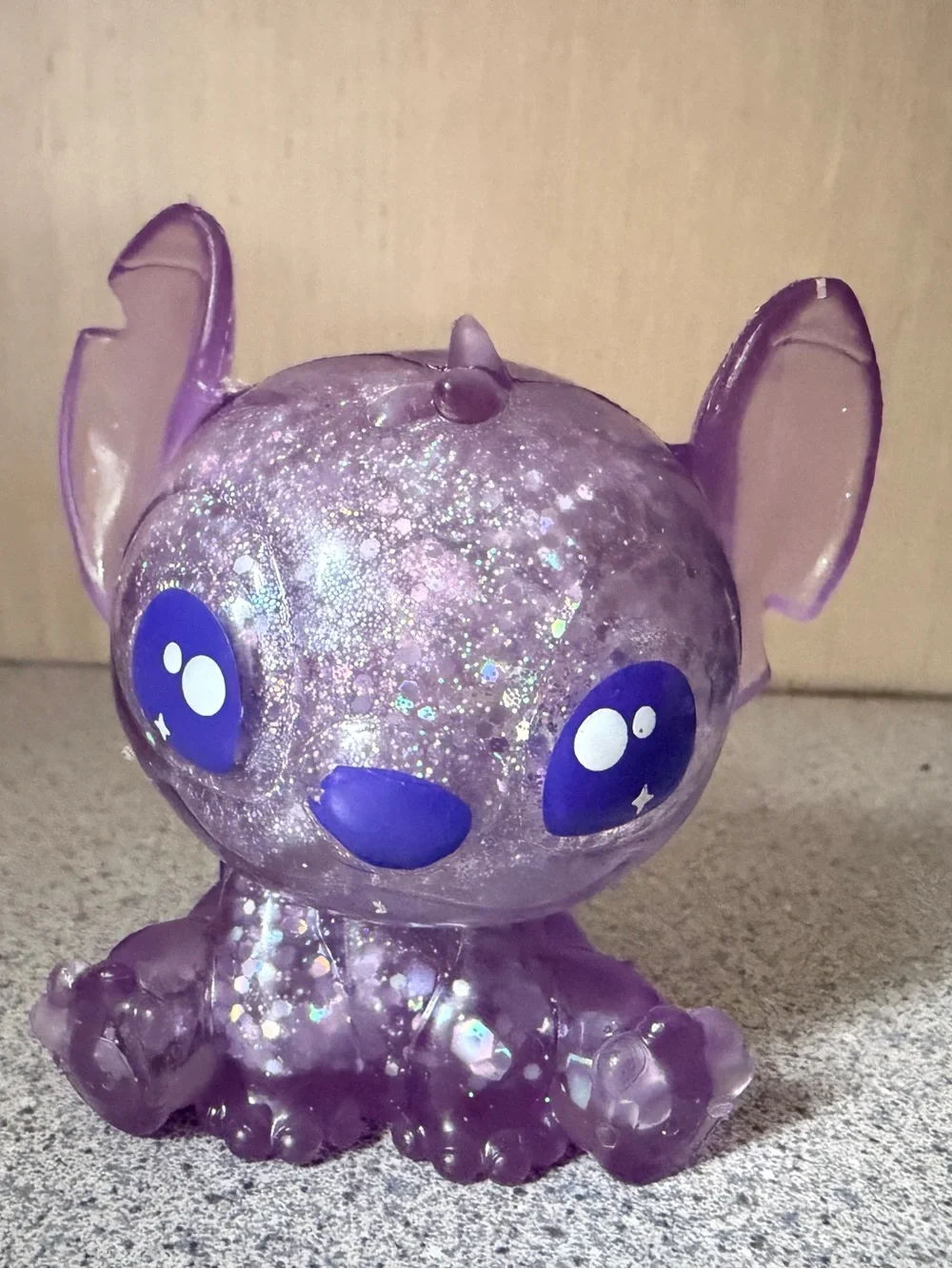 New Disney Squish a Stitch Mystery Glitter Squishy Toy Stretch 2